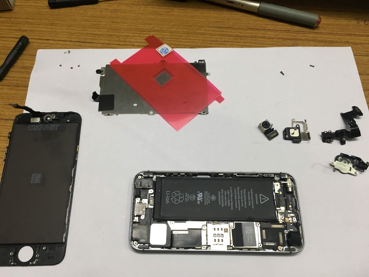 iPhone screen repair